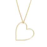 Amèlie Gold Heart Necklace